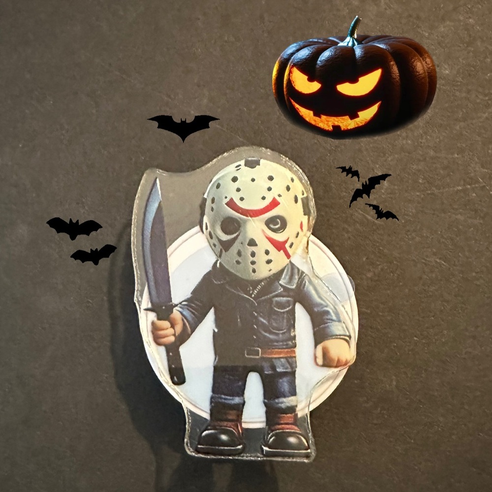 Horror Character 2D phone pop holder Jason Friday 13th